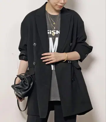 새상품 더블 브레스트 자켓 ap studio 두지엠 클라세
