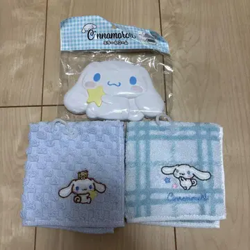 산리오 시나모롤 거울&빗 손수건 2장