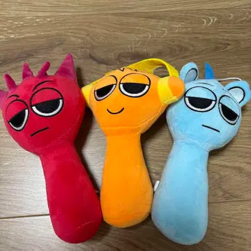 스플래툰 키 봉제 인형 세트