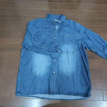 완판템 니코앤드 튜닉 기장 데님 셔츠