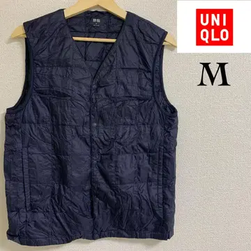 UNIQLO 네이비 울트라 라이트 다운 다운 베스트 M
