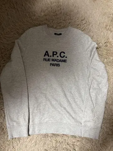 A.P.C. Tina 스웨트 셔츠 그레이 M