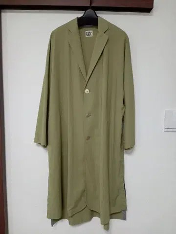 FRAPBOIS 플라보아 체스터 코트 롱 코트 카키 남녀 공용