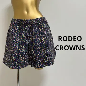 [ 4393 ] RODEO CROWNS 플레어 숏팬츠 F