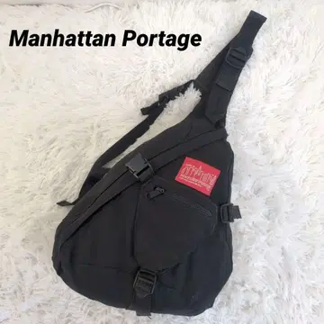00s 맨해튼 포티지 원 숄더백 메신저 y2k