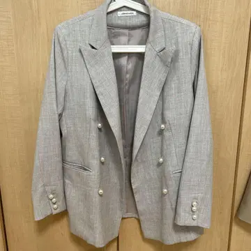 naturalcouture 펄 버튼 자켓
