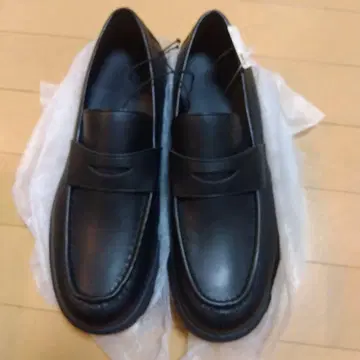 GU 청키 밑창 로퍼 블랙 26.0cm 미사용 새상품 택 포함