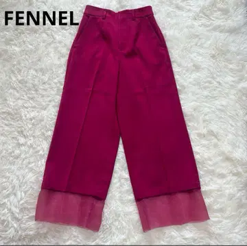 [ 새상품급 ] FENNEL 밑단 시어 레이어드 팬츠 튤 이소재 도킹