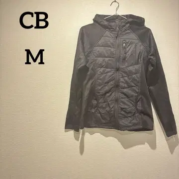 1점 한정 CB [ M ] 후드 부착 퀼팅 자켓 블랙 자켓