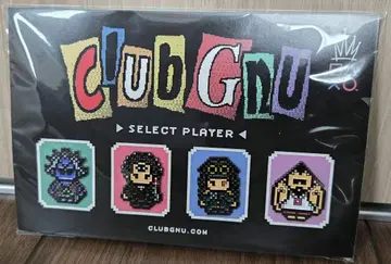 King Gnu CLUB GNU 한정판 핀 배지 4개 세트 킹누