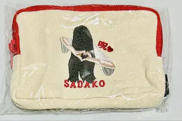 사다코 무서운 귀여운 자수 파우치