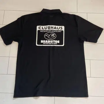 CLUBHAUS 피케 셔츠 블랙 xxl 새상품급