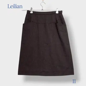 Leilian 레리안 11호 스커트 타이트 스커트 무릎 기장