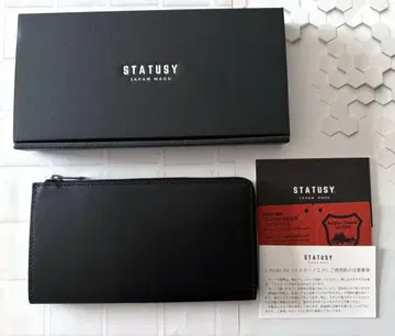 il modo Air  에어 오른손잡이용 블랙 STATUSY 장지갑