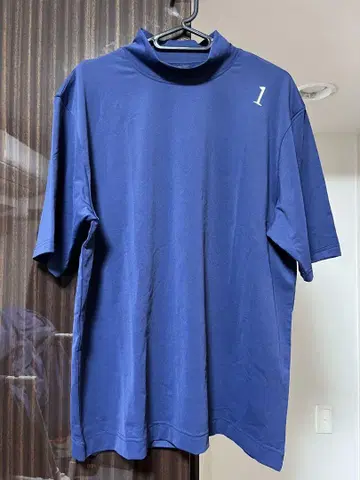 HERG1 네이비 모크넥 셔츠