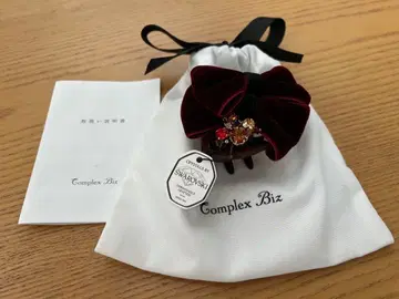 Complex Biz 스와로브스키 헤어 클립