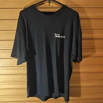 90s Microsoft Tech Ed 99 티셔츠 빈티지