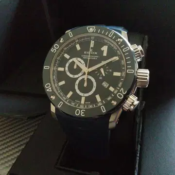 EDOX 에독스 크로노오프쇼어1 500M 방수 현행 모델