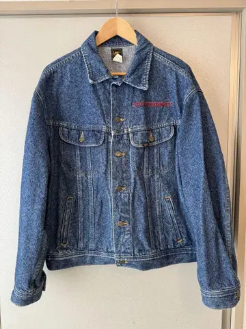 Lee 데님 자켓 영화 디자인 80s