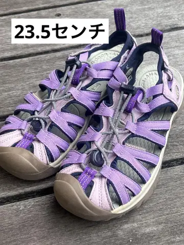 KEEN 23.5cm 아웃도어 샌들 퍼플