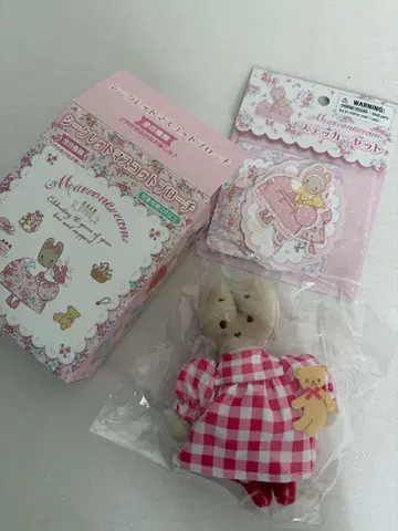 마론크림 마스코트 브로치