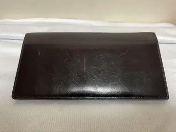 GANZO GUD2 지유디2 지퍼 동전 주머니 부착 장지갑 버건디