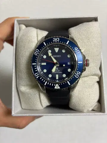 SEIKO 프로스펙스 손목시계 네이비