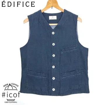 린넨 데님 베스트 EDIFICE L a404