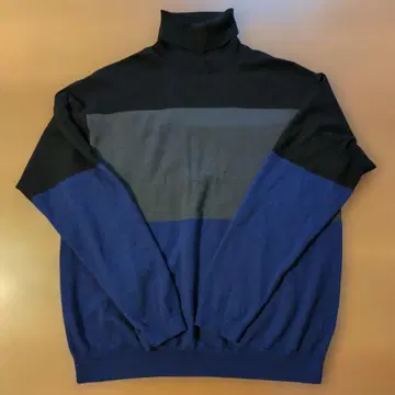 UNIQLO +J 메리노 블렌드 터틀넥 스웨터 M 블록 컬러 2