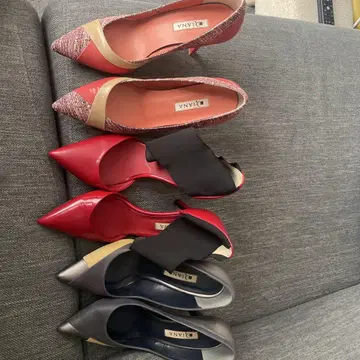 DIANNA 하이힐 24.5cm 멀티컬러