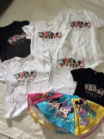 디즈니 부모 자녀 시밀러 룩