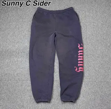 Sunny C Sider 스웨트 팬츠 선 페이드 있음 서니 씨 사이더
