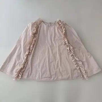 yori 프릴 달린 핑크 상의 사이즈 36