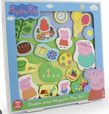Peppa Pig 더블 사이드 마그넷 놀이 세트