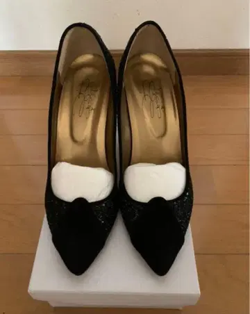 펌프스 하이힐 블랙 결혼식 24cm