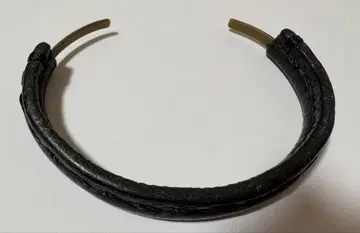 Hender Scheme 블랙 소가죽 팔찌