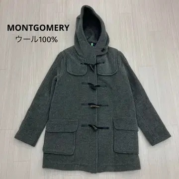 MONTGOMERY 몽고메리 울 100% 더플 코트 영국제