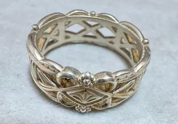 NOJESS 노제스 빈티지 실버 시스루 반지 13호