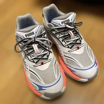 벨로퍼시스 블리스 PUMA 러닝화 그레이/오렌지/파랑