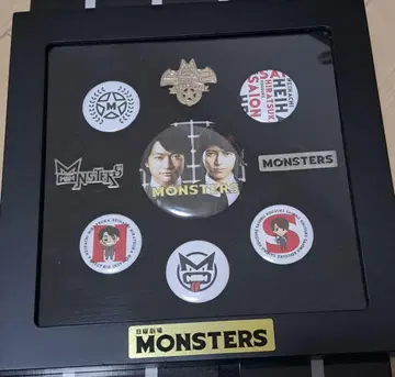 MONSTERS 캔뱃지 대본풍 노트 세트