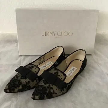 JIMMY CHOO 지미추 레이스 플랫슈즈 36 1/2