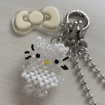 LOWRYSFARM me% 키티 비즈 키 참