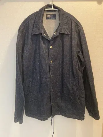 Lee x nano universe 다크 블루 데님 자켓