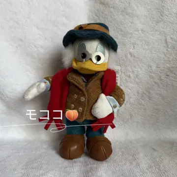 상하이 디즈니 모던 상하이 스크루지 맥덕 봉제 인형 키체인