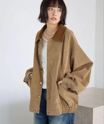 PBLIM 소프트 스웨이드 블루종