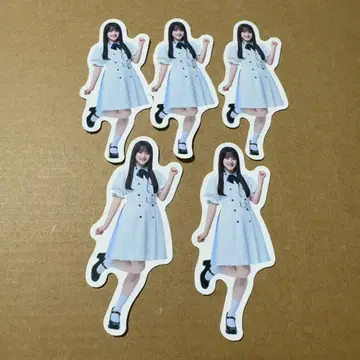 노기자카46 신참자 스티커 5장 세트 낱개 판매 불가 스즈키 유나