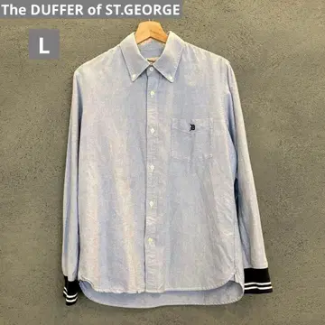 The DUFFER of ST.GEORGE 긴팔 셔츠 라이트 블루