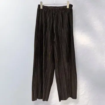 이븐스 YEVS 플리츠 와이드 팬츠 허리밴딩 심플 F [ a233