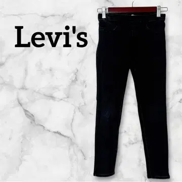 하나뿐인 Levi's 블랙 스키니 팬츠 10호 블랙
