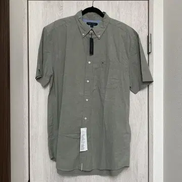 TOMMY HILFIGER 반팔 셔츠 XL 그레이